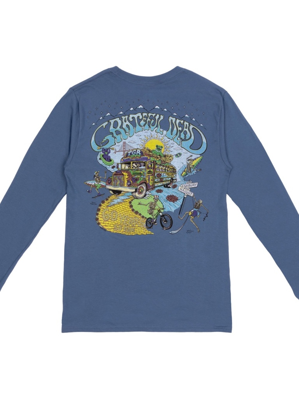 Teton Gravity Research x Grateful Dead 60th Long Sleeve - Size Large
